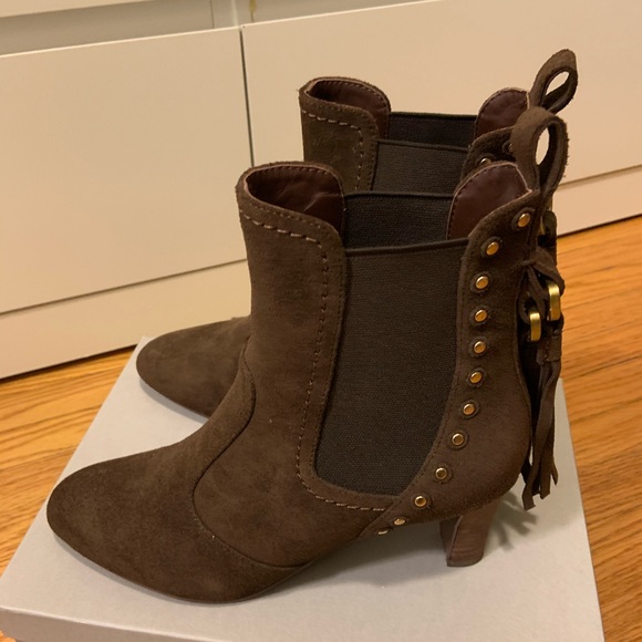See By Chloe Shoes - SeeByChloe brown booties